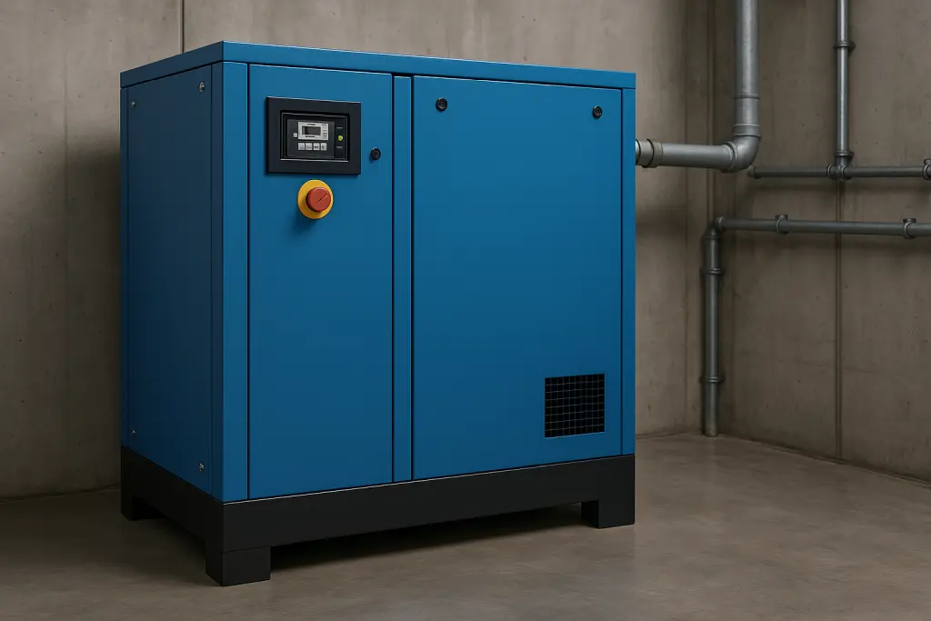 brak wydajności kompresora